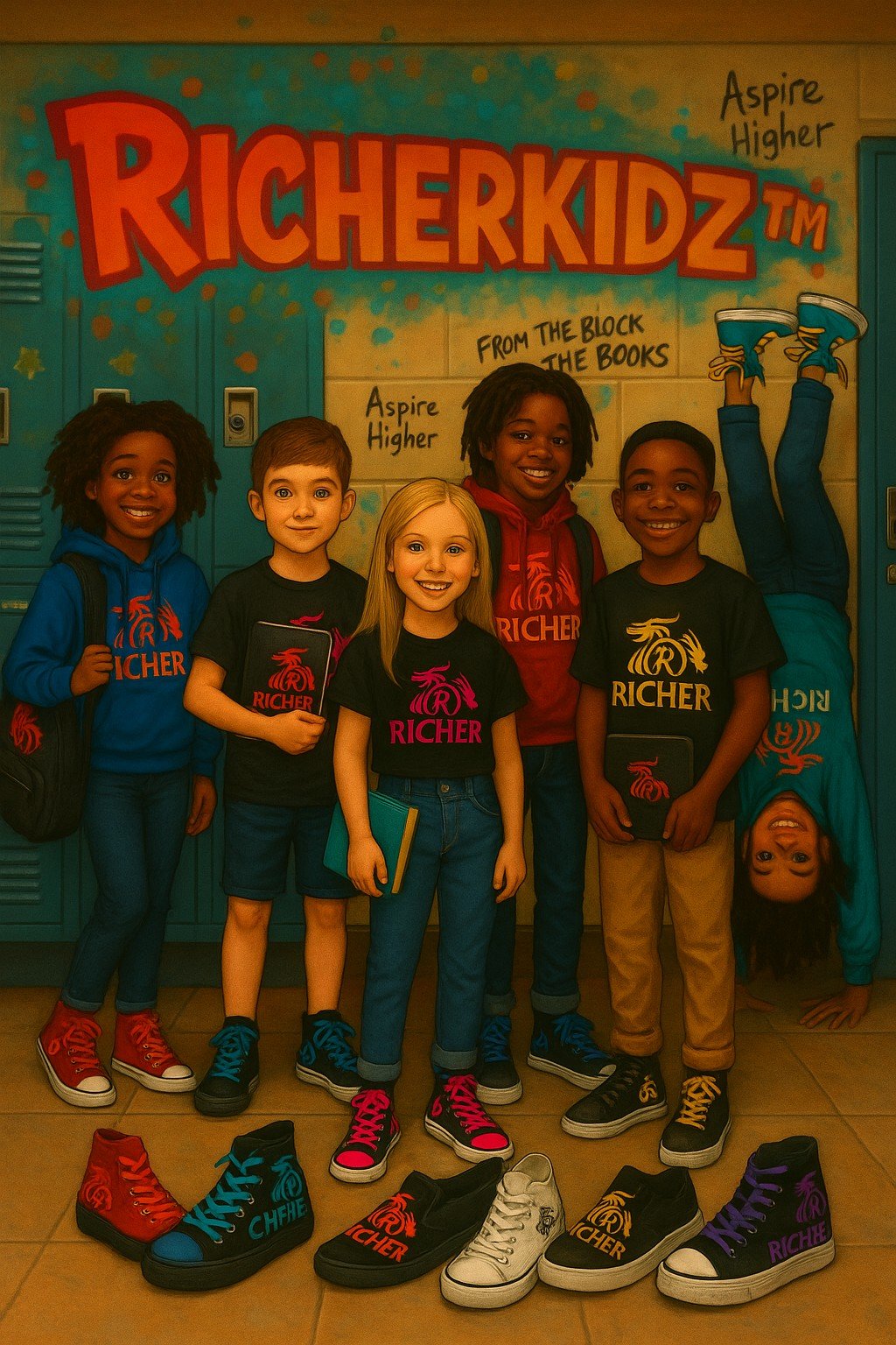 RicherKidz hallway poster